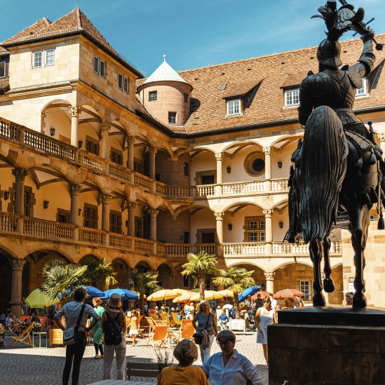 Altes Schloss Innenhof, © Stuttgart-Marketing GmbH - Sarah Schmid