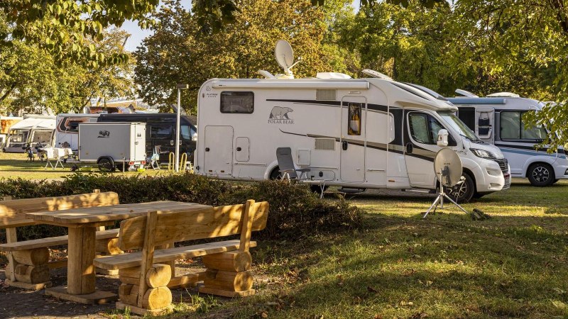 Stuttgart Camping Cannstatter Wasen, © Stuttgart-Marketing GmbH, Sarah Schmid