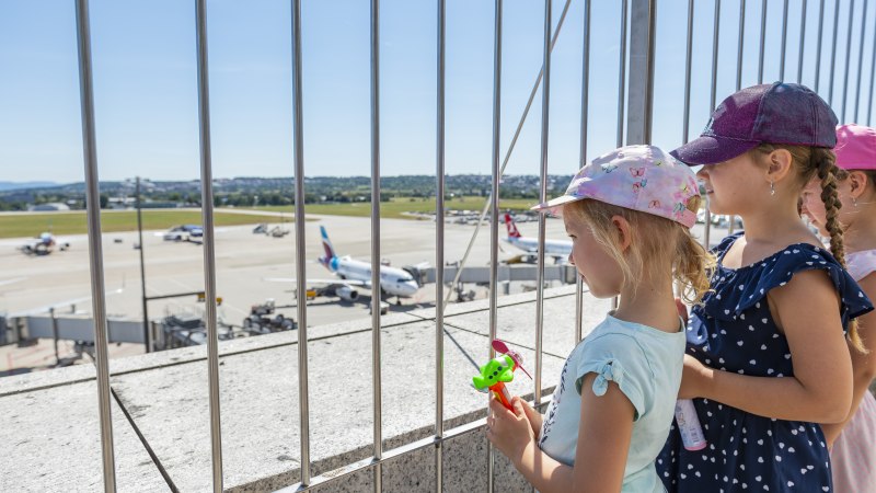 Besucherterrasse Stuttgart Airport, © Flughafen Stuttgart