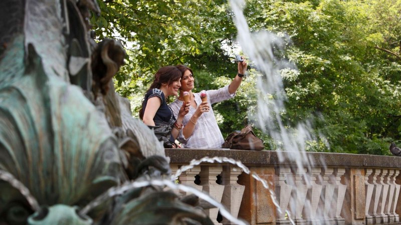 Galatea Fountain on Eugensplatz, © Stuttgart-Marketing GmbH Christoph Düpper