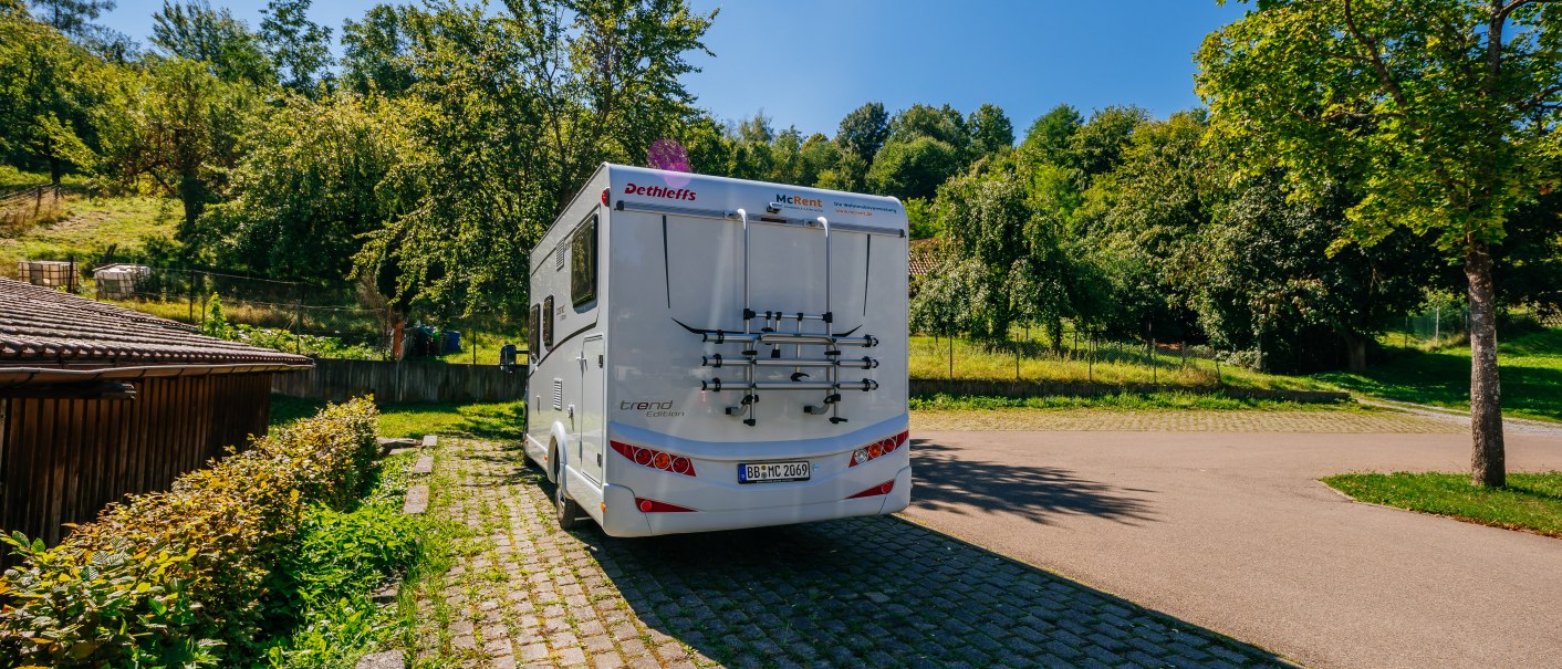 Wohnmobilstellplatz an der Festhalle Murrhardt, © Stuttgart-Marketing GmbH, Thomas Niedermüller