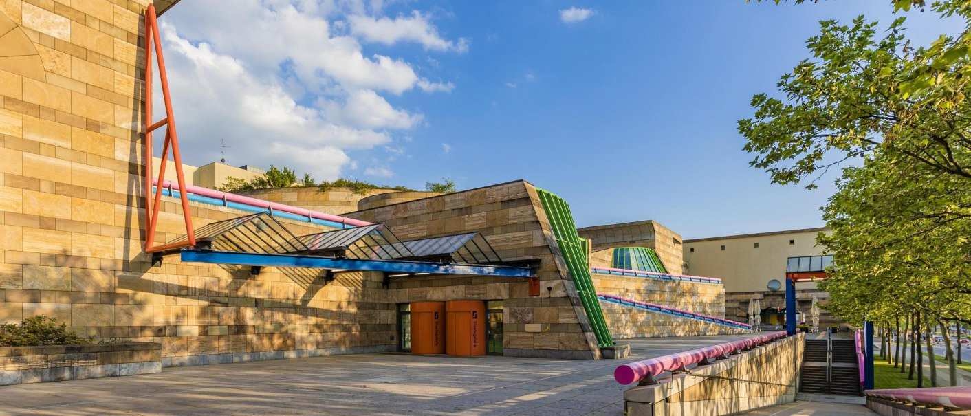 Staatsgalerie Stuttgart, Eingang, © Stuttgart-Marketing GmbH, Werner Dieterich