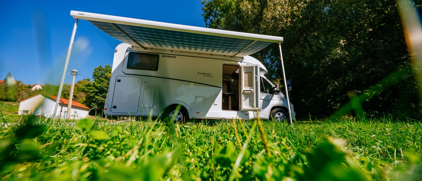 Motorhome parking Backnang, © SMG, Thomas Niedermüller