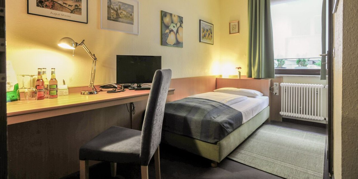 Single Room, © City Hotel Fellbach