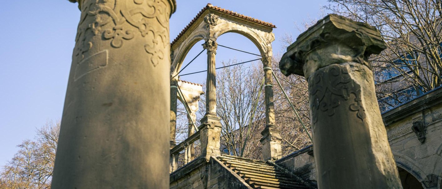 Ruin of the Neues Lusthaus, © Stuttgart-Marketing GmbH, Sarah Schmid