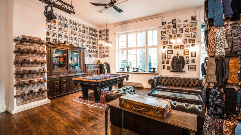 Verkaufsraum, © Mr. Ash Tailor Store, Stuttgart