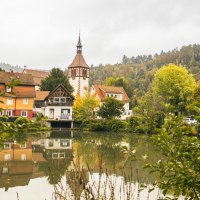 Town lake, Bad Liebenzell, © SMG, Sarah Schmid