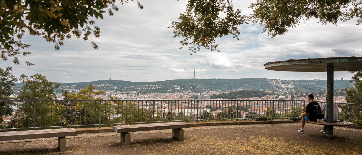 Aussichtsplattform Zeppelinstraße, © Stuttgart-Marketing GmbH, Sarah Schmid