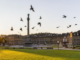 Palace Square facing the New Palace, © © Stuttgart-Marketing GmbH, Werner Dieterich