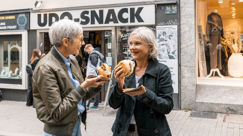 Leckere Burger vom Udo Snack, © Stuttgart Marketing GmbH - Sarah Schmid