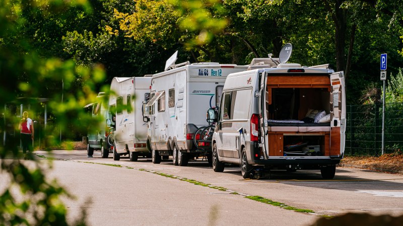 Motorhome parking space Ludwigsburg, © Stuttgart-Marketing GmbH, Thomas Niedermüller