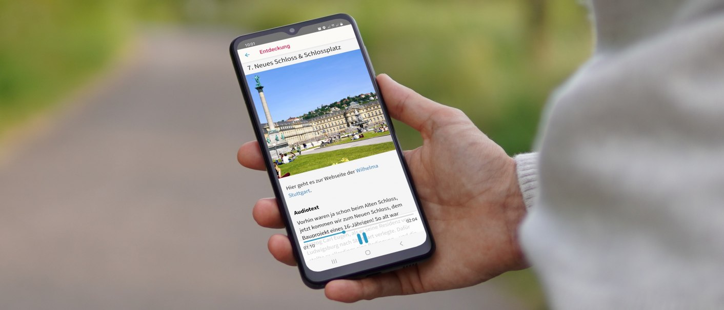 Stuttgart City Walk with the "Lauschtour" App, © LAUSCHTOUR – Audioguides &amp; Apps