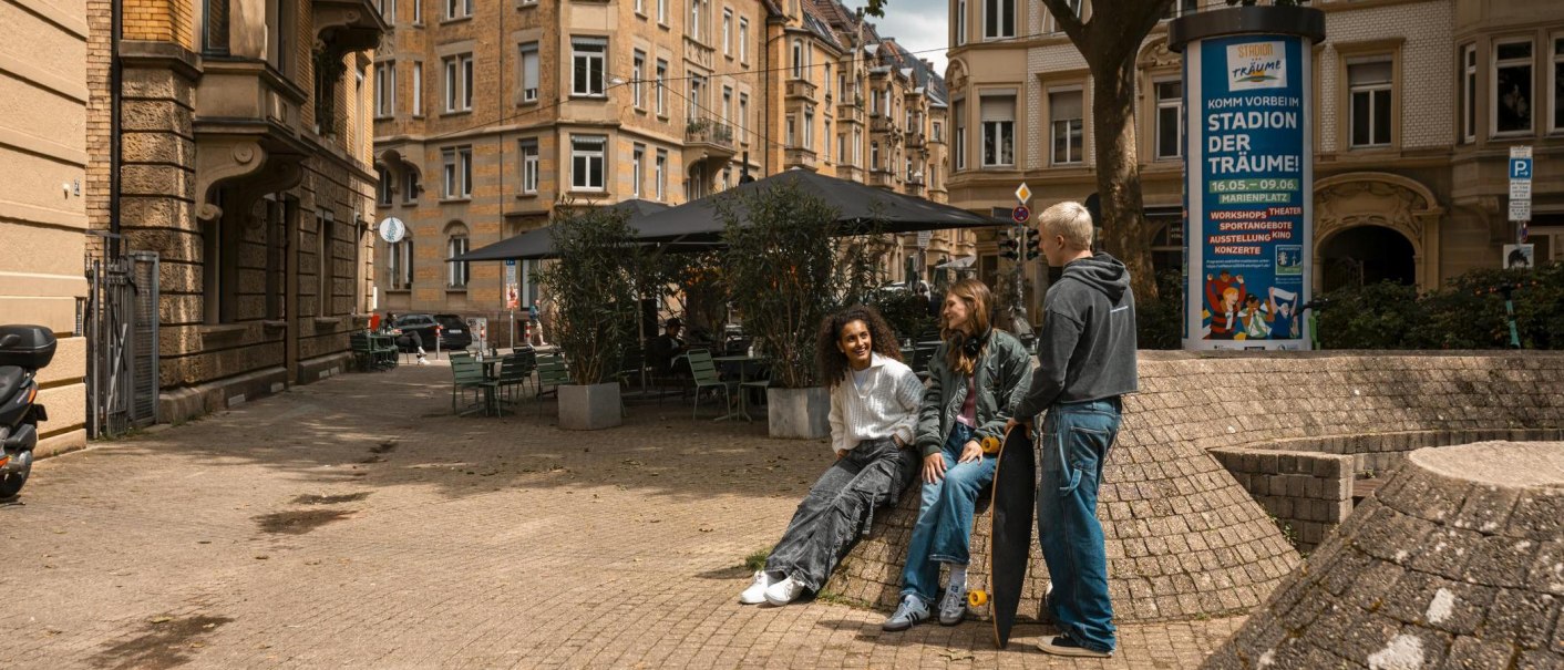 Mozartplätzle, © Stuttgart-Marketing GmbH, Sarah Schmid