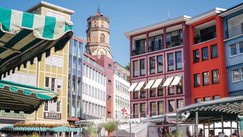 Market place Stuttgart, © Stuttgart-Marekting GmbH, trickytine