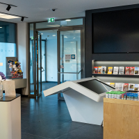 Tourist Info in the Stuttgart television tower, © Stuttgart-Marketing GmbH, Sarah Schmid