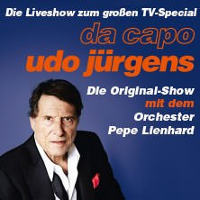 da capo Udo Jürgens - Die Original-Show 2026 mit dem Orchester Pepe Lienhard, © links im Bild