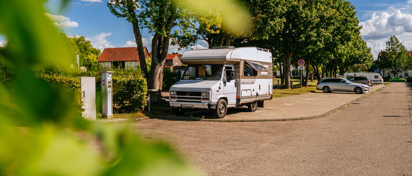 Motorhome parking space Marbach am Neckar, © Stuttgart-Marketing GmbH, Thomas Niedermüller