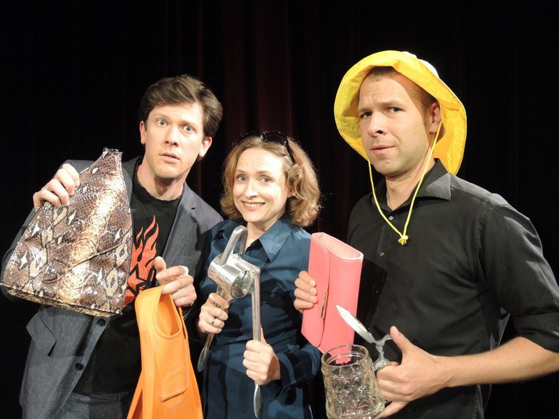 Mirjam Woggon, Helge Thun, Jakob Nacken, © Theaterhaus Stuttgart e.V.