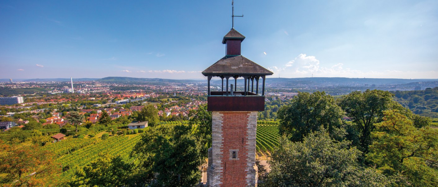 Aussichtsturm Burgholzhof Stuttgart, © SMG, Achim Mende