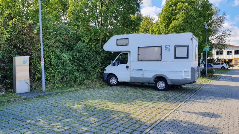 Motorhome parking space Oskar Frech Seebad, © Stadt Schorndorf