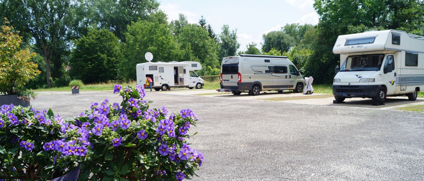 Motorhome parking space Nürtingen, © Stadt Nürtingen, Clint Metzger