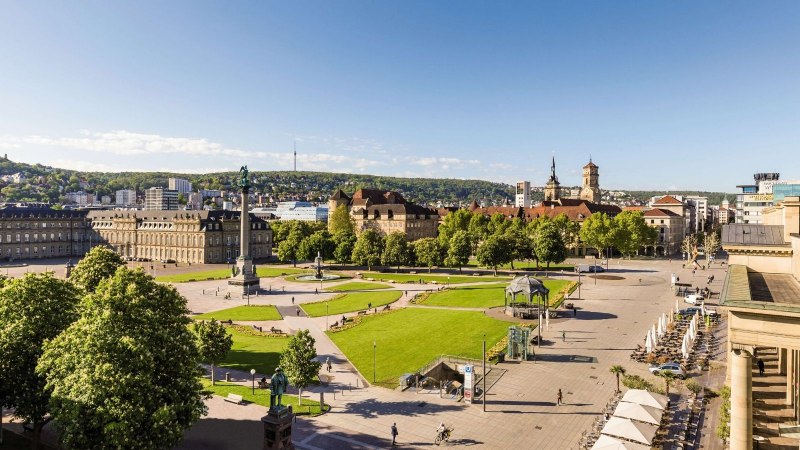 Palace Square Stuttgart, © Stuttgart-Marketing GmbH, Werner Dieterich