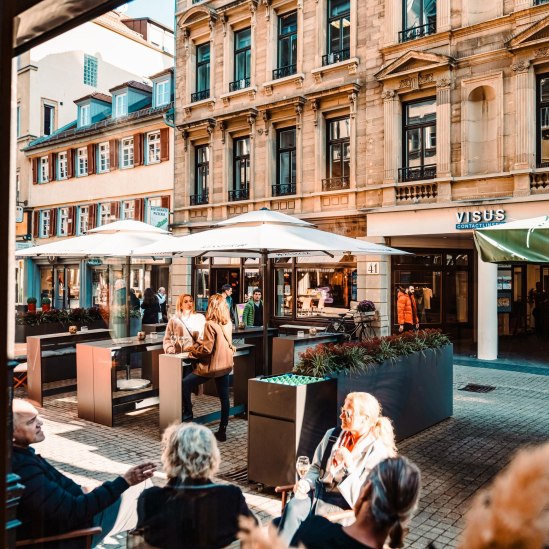 Calwer Straße: Kessler Flagship Store, © Stuttgart-Marketing GmbH, Sarah Schmid