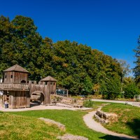 Motorhome parking space at Welzheim town park, © Stuttgart-Marketing GmbH, Thomas Niedermüller