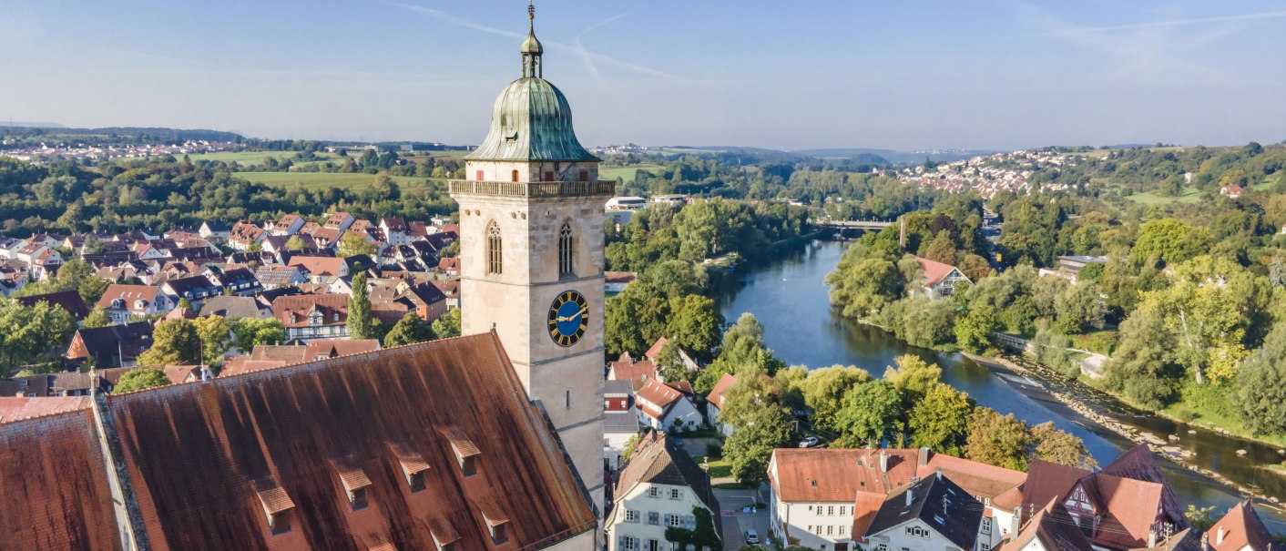 Nürtingen church, © Stadplanungsamt Stadt Nürtingen; artismedia GmbH/ Olaf Kühl