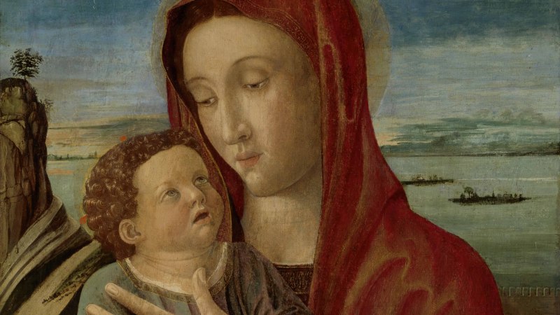 Giovanni Bellini | Madonna mit Kind, 1465-1470, © Rijksmuseum Amsterdam