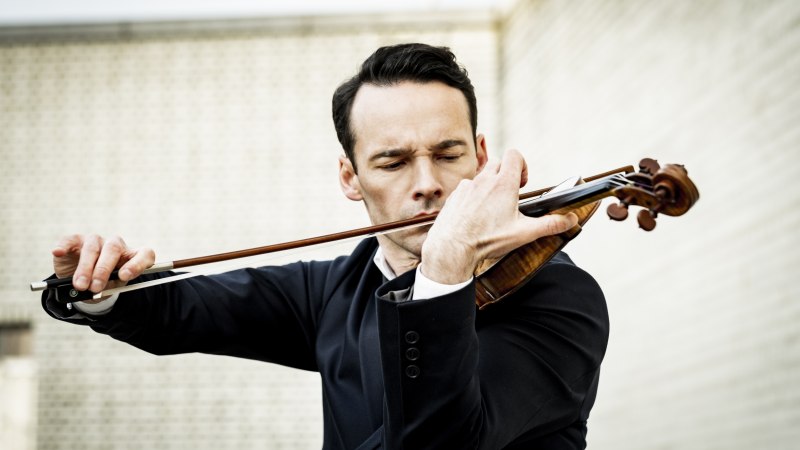 Violinist Linus Roth, © Diego Franssens