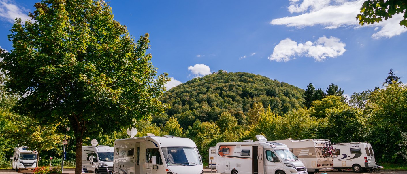 Wohnmobilstellplatz beim Kurzentrum Bad Urach, © Stuttgart-Marketing GmbH, Thomas Niedermüller