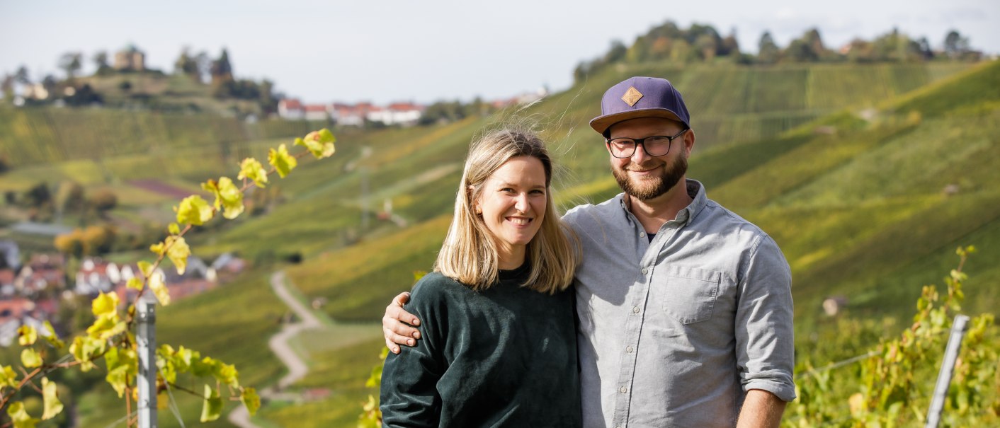 Lena und Claudio_c Weinbau Wieder, © Rebekka Brather, Maxime Gaultier