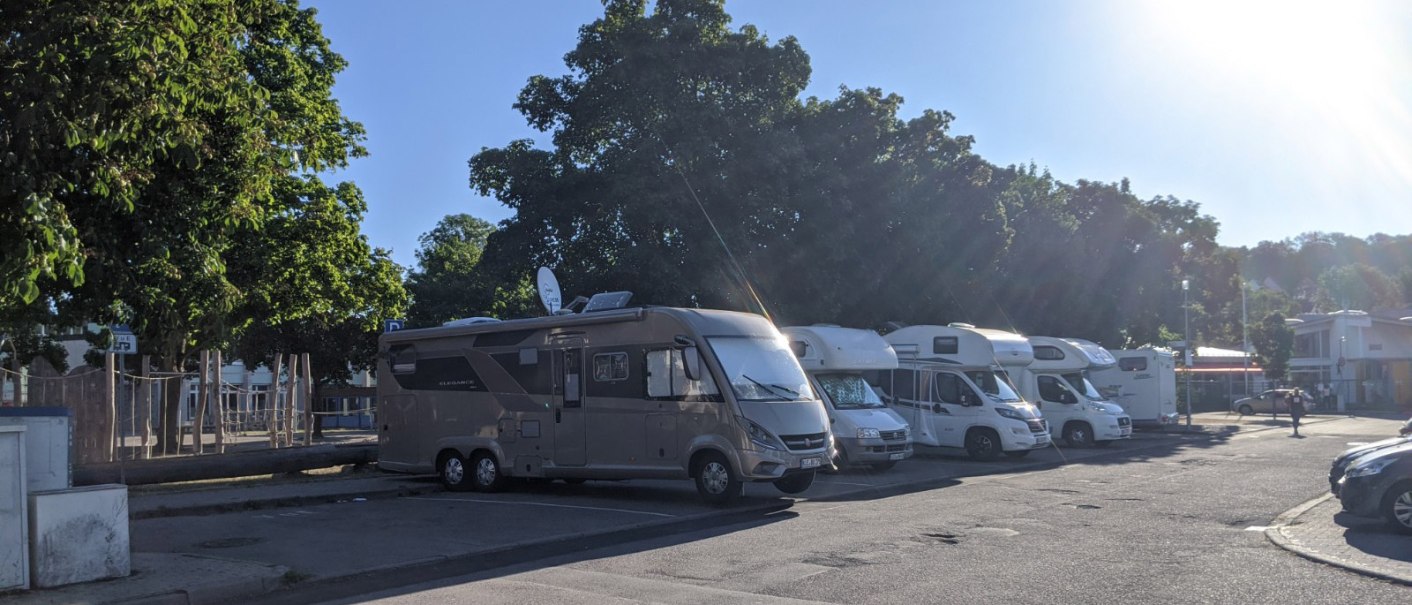 Motorhome parking space Weil der Stadt, © Stadtverwaltung Weil der Stadt