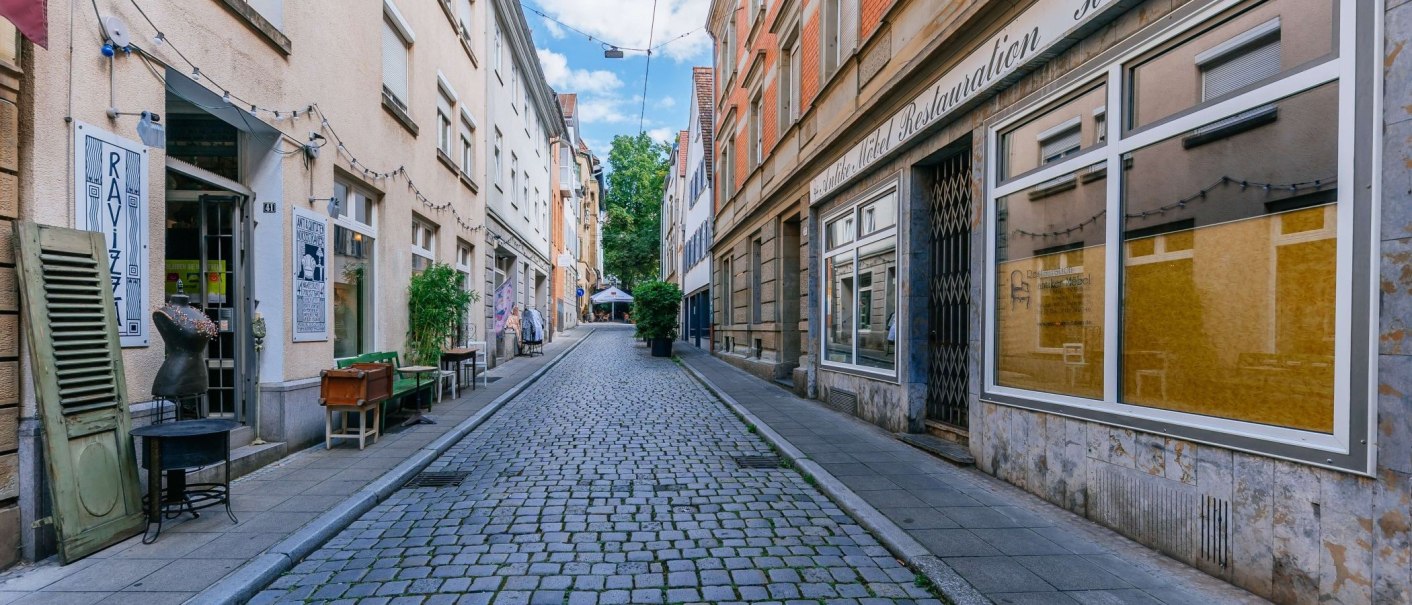 Ladenzeilen Bohnenviertel, © Thomas Niedermüller