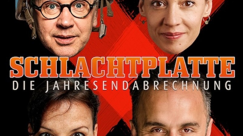 Schlachtplatte - DIE JAHRESENDABRECHNUNG 2024, © Renitenztheater Stuttgart e.V.