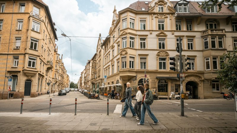 Heusteig- und Lehenviertel, © Stuttgart-Marketing GmbH, Sarah Schmid