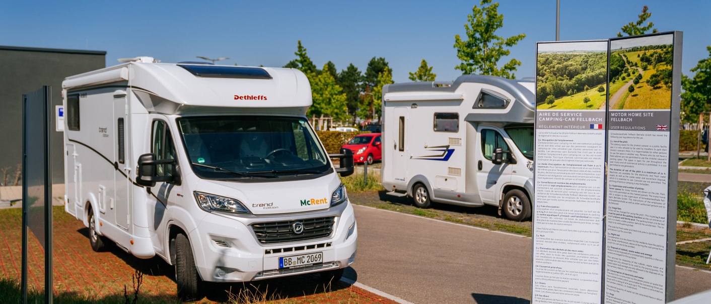 Motorhome site Fellbach, © Stuttgart-Marketing GmbH, Thomas Niedermüller