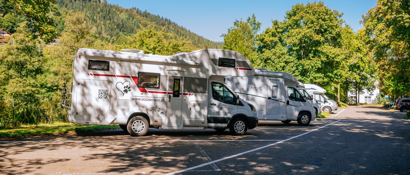 Motorhome parking space Bad Wildbad, © Stuttgart-Marketing GmbH, Thomas Niedermüller