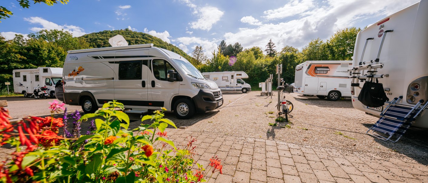 Wohnmobilstellplatz beim Kurzentrum Bad Urach, © Stuttgart-Marketing GmbH, Thomas Niedermüller