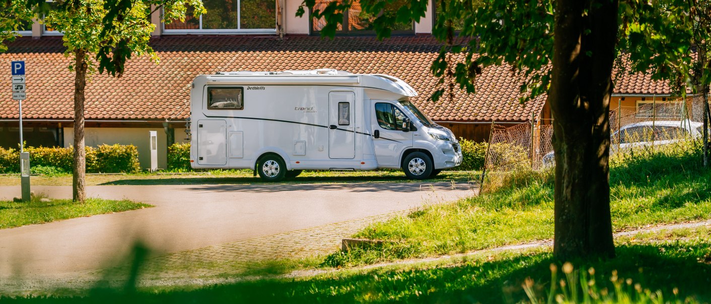 Wohnmobilstellplatz an der Festhalle Murrhardt, © Stuttgart-Marketing GmbH, Thomas Niedermüller