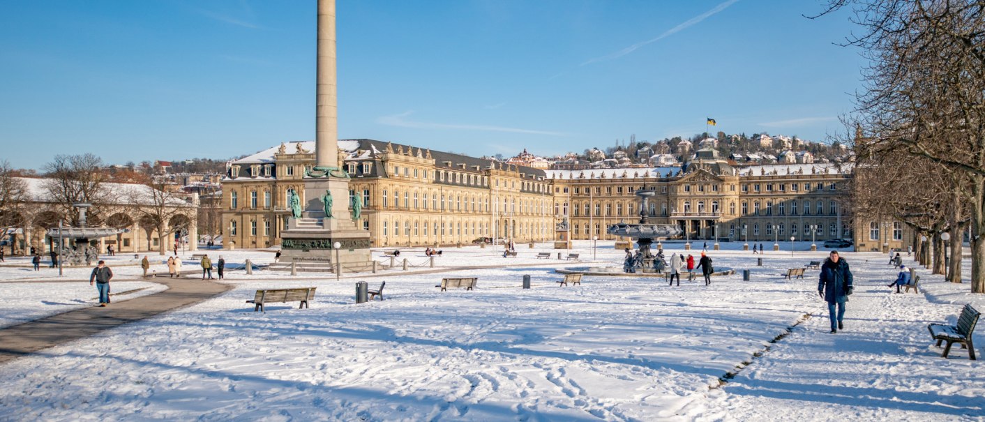 Schlossplatz Stuttgart, © Stuttgart-Marketing GmbH, Thomas Niedermüller