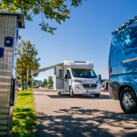 Motorhome parking space Welzheim at the train station, © Stuttgart-Marketing GmbH, Thomas Niedermüller