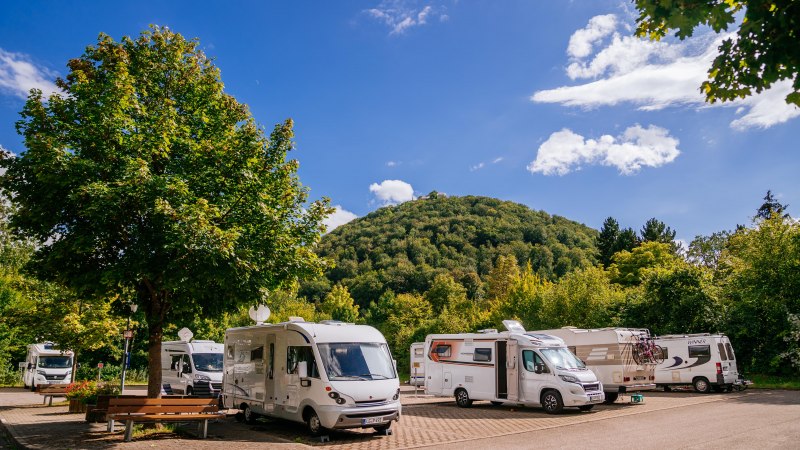 Wohnmobilstellplatz beim Kurzentrum Bad Urach, © Stuttgart-Marketing GmbH, Thomas Niedermüller